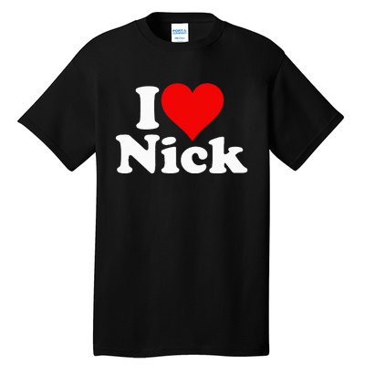 I Heart Love Nick Nicholas Tall T-Shirt