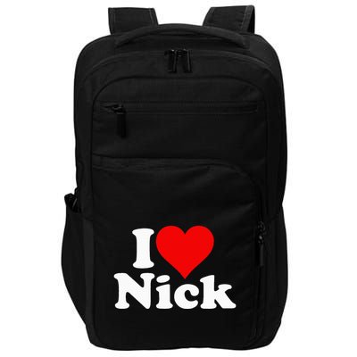 I Heart Love Nick Nicholas Impact Tech Backpack