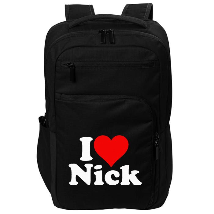 I Heart Love Nick Nicholas Impact Tech Backpack
