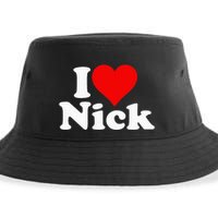 I Heart Love Nick Nicholas Sustainable Bucket Hat