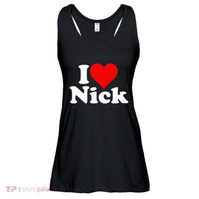I Heart Love Nick Nicholas Ladies Essential Flowy Tank