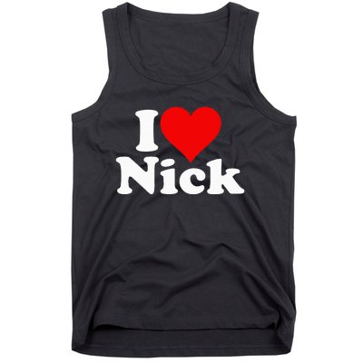 I Heart Love Nick Nicholas Tank Top