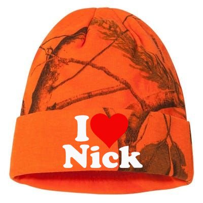 I Heart Love Nick Nicholas Kati Licensed 12" Camo Beanie