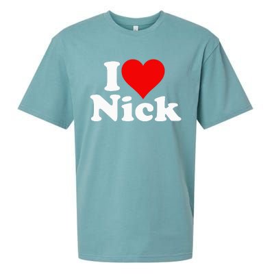 I Heart Love Nick Nicholas Sueded Cloud Jersey T-Shirt