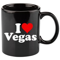 I Heart Love Las Vegas Nevada 11oz C Handle Ceramic Mug