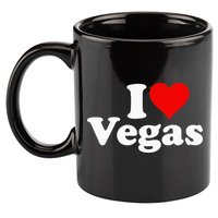 I Heart Love Las Vegas Nevada 11oz C Handle Ceramic Mug