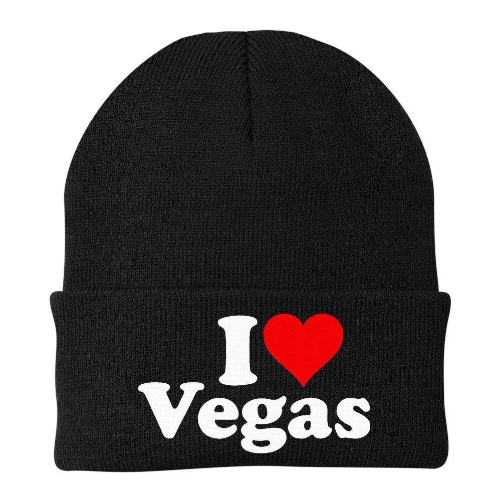 I Heart Love Las Vegas Nevada Beanie