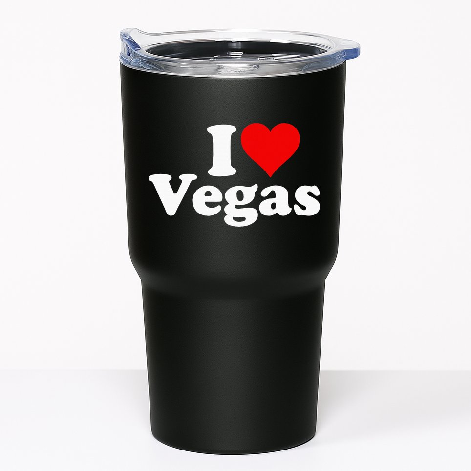 I Heart Love Las Vegas Nevada Tumbler