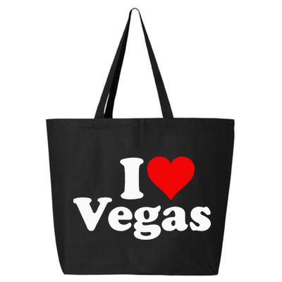 I Heart Love Las Vegas Nevada 25L Jumbo Tote