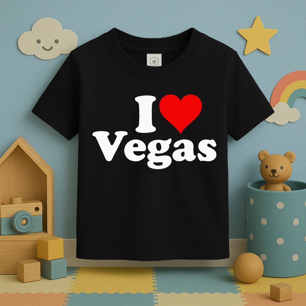I Heart Love Las Vegas Nevada Toddler T-Shirt