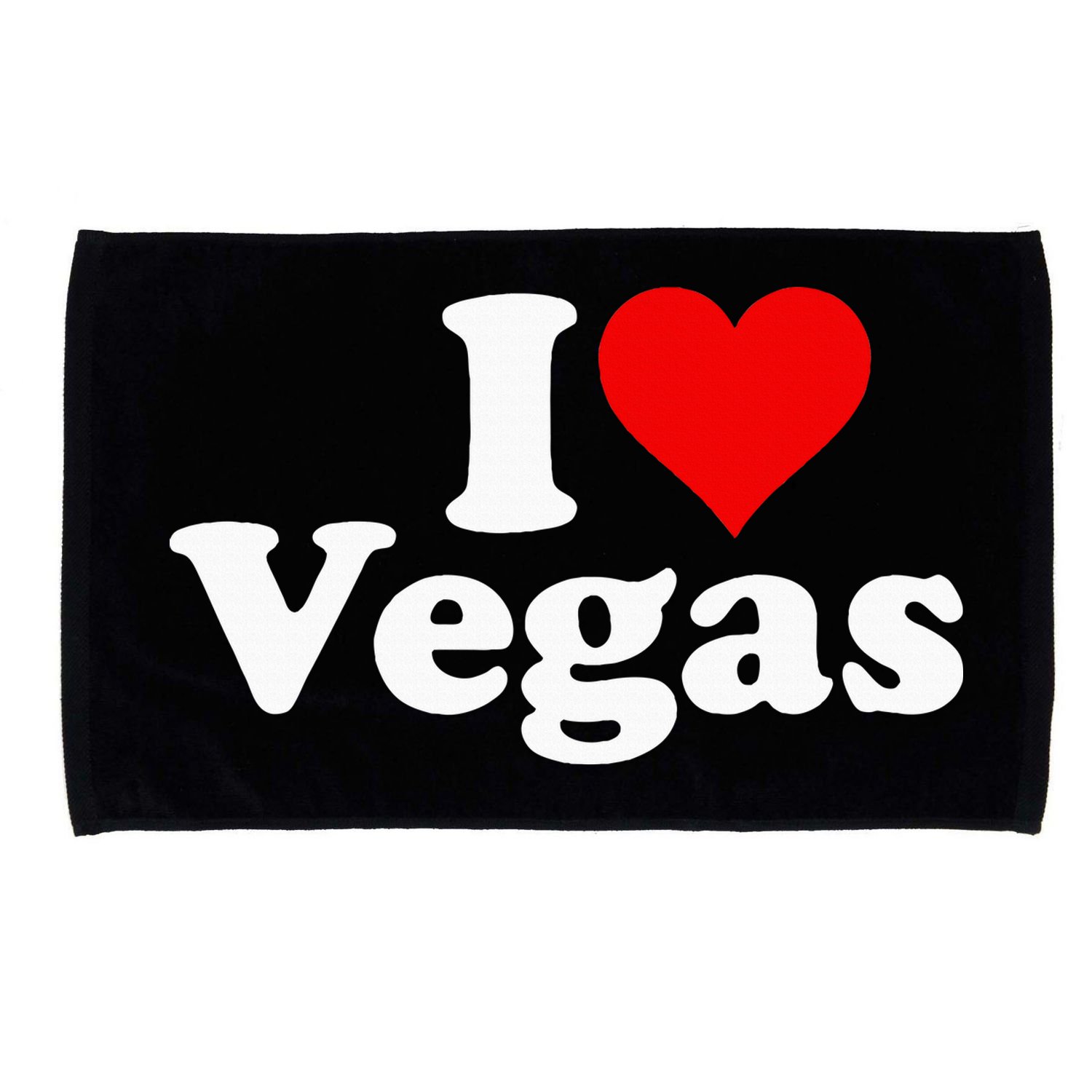 I Heart Love Las Vegas Nevada Microfiber Hand Towel