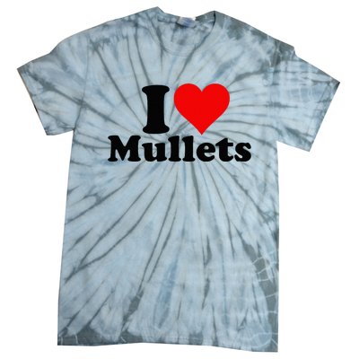 I Heart Love Mullets Tie-Dye T-Shirt