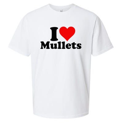 I Heart Love Mullets Sueded Cloud Jersey T-Shirt