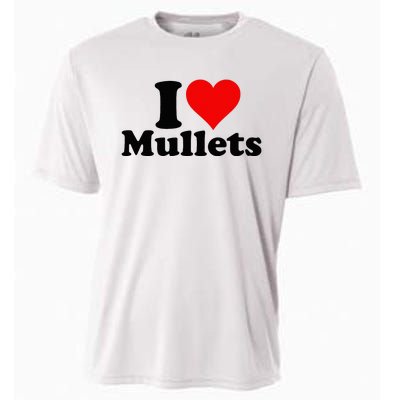 I Heart Love Mullets Cooling Performance Crew T-Shirt