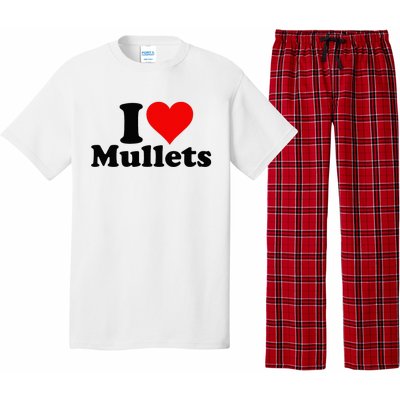 I Heart Love Mullets Pajama Set