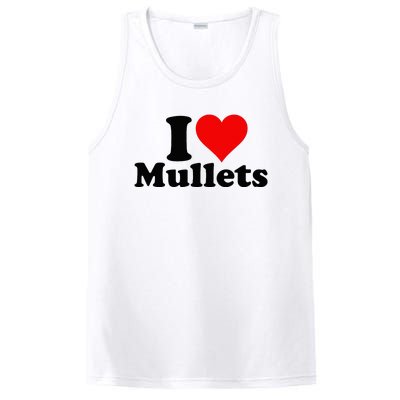 I Heart Love Mullets PosiCharge Competitor Tank