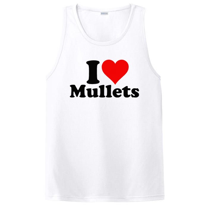 I Heart Love Mullets PosiCharge Competitor Tank