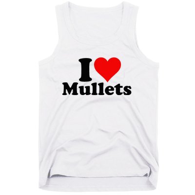 I Heart Love Mullets Tank Top