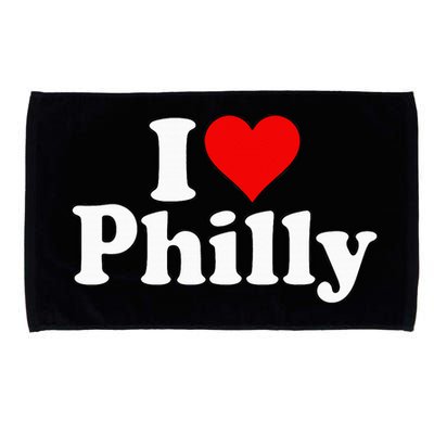 I Heart Love Philadelphia Pennsylvania Microfiber Hand Towel