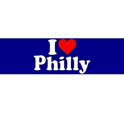 I Heart Love Philadelphia Pennsylvania Bumper Sticker