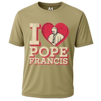 I Heart Love Pope Francis Is Dope Prays Catholic Prayers .Png Performance Shirt