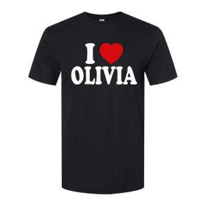 I Heart Love Olivia Softstyle CVC T-Shirt