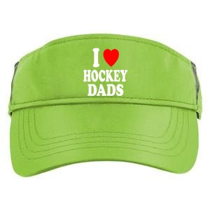 I Heart (Love) Hockey Dads Skating Ice Attraction Hot Sexy Funny Gift Adult Drive Performance Visor