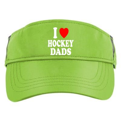 I Heart (Love) Hockey Dads Skating Ice Attraction Hot Sexy Funny Gift Adult Drive Performance Visor