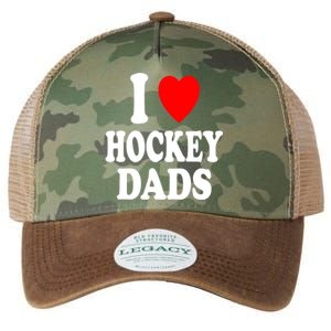 I Heart (Love) Hockey Dads Skating Ice Attraction Hot Sexy Funny Gift Legacy Tie Dye Trucker Hat