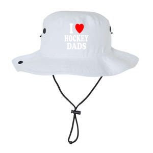 I Heart (Love) Hockey Dads Skating Ice Attraction Hot Sexy Funny Gift Legacy Cool Fit Booney Bucket Hat