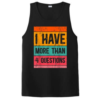 I Have More Than Four Questions Passover PosiCharge Competitor Tank