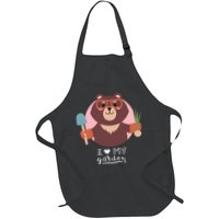 I Heart My Garden Bear Gardening Love Apron