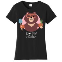 I Heart My Garden Bear Gardening Love Women's T-Shirt