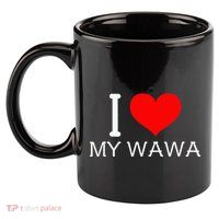 I Heart My W.A.W.A 11oz C Handle Ceramic Mug