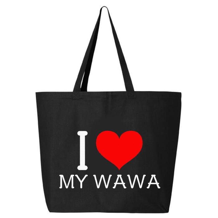 I Heart My W.A.W.A 25L Jumbo Tote