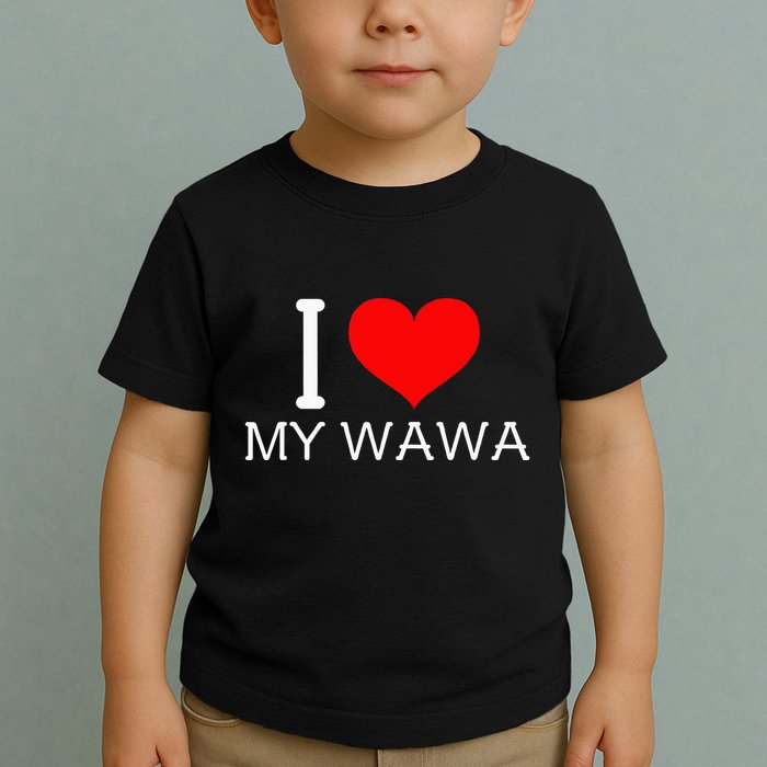 I Heart My W.A.W.A Toddler T-Shirt