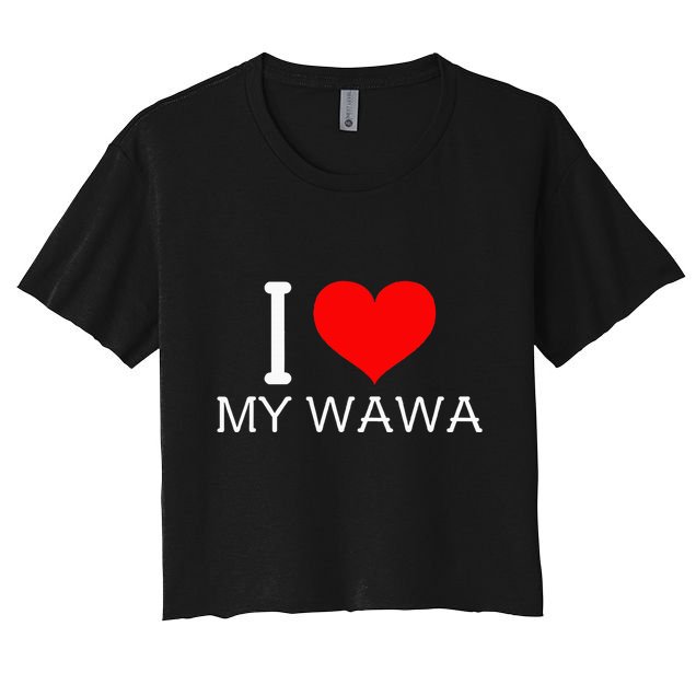I Heart My W.A.W.A Crop Top