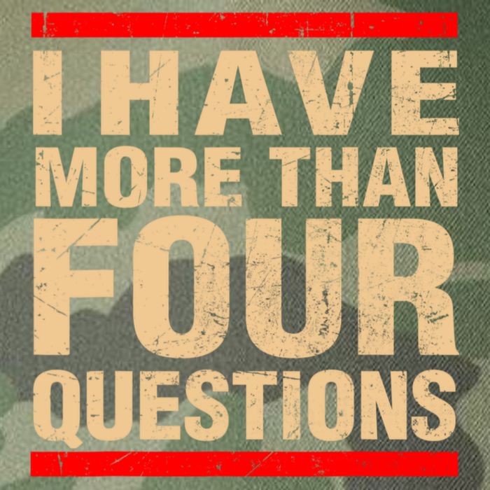 I Have More Than Four Questions Passover Legacy Tie Dye Trucker Hat