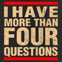 I Have More Than Four Questions Passover Garment-Dyed Fleece Hoodie
