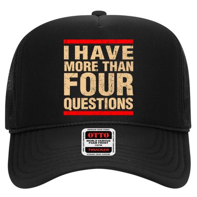 I Have More Than Four Questions Passover Trucker Hat