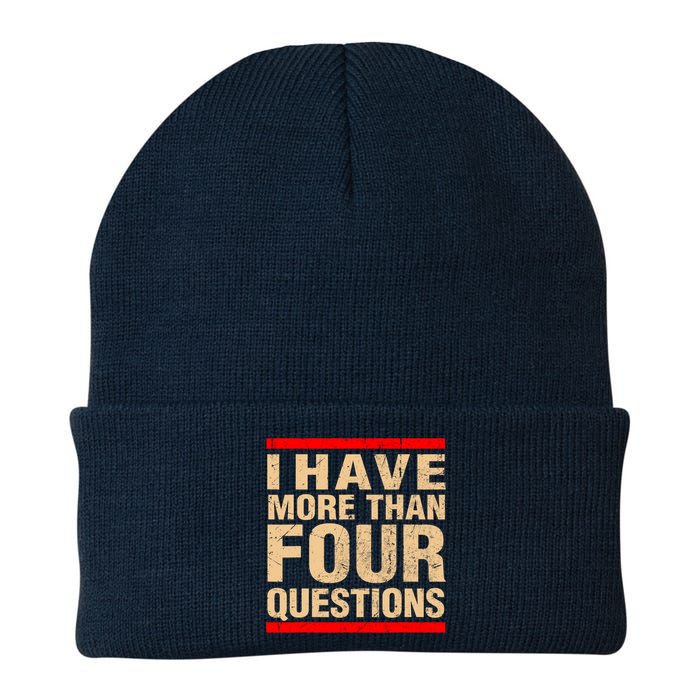 I Have More Than Four Questions Passover Beanie