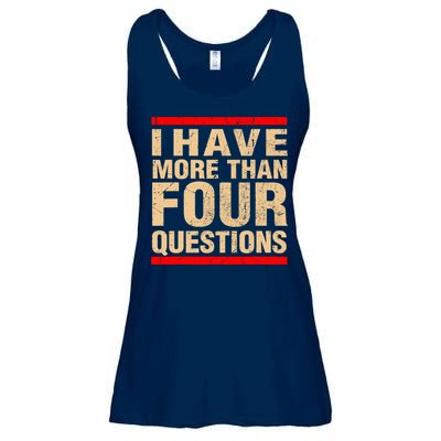 I Have More Than Four Questions Passover Ladies Essential Flowy Tank