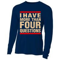 I Have More Than Four Questions Passover Cooling Performance Long Sleeve Crew