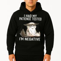 I Had My Patience Tested I'm Negative Cat Funny Sarcasm Hoodie