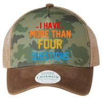 I Have More Than Four Questions Passover Legacy Tie Dye Trucker Hat