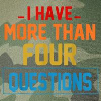 I Have More Than Four Questions Passover Legacy Tie Dye Trucker Hat