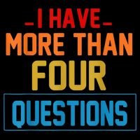 I Have More Than Four Questions Passover Wool Snapback Cap