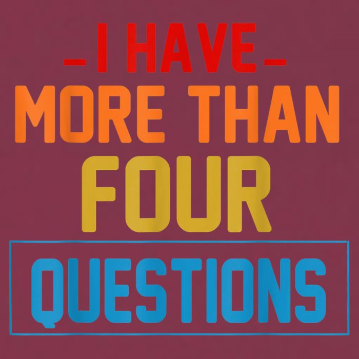 I Have More Than Four Questions Passover 16oz Travel Tumbler