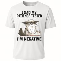 I Had My Patience Tested I'm Negative Cat Funny Sarcasm Performance Shirt