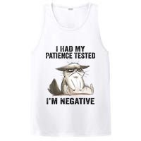 I Had My Patience Tested I'm Negative Cat Funny Sarcasm PosiCharge Competitor Tank